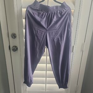 Athleta Purple Jogger Pants